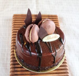 バレンタインチョコレートケーキ2